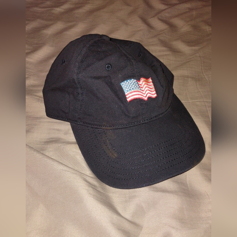 American flag baseball cap